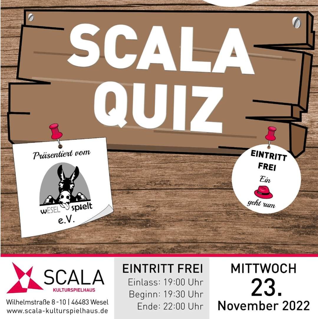 wESEL spielt Scala Quiz November 2022