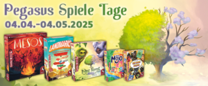 Pegasus Spiele Tage April Mai 2025