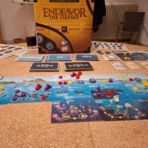 Spieleabend von wESEL spielt März 2025 - Endeavor: Die Tiefsee