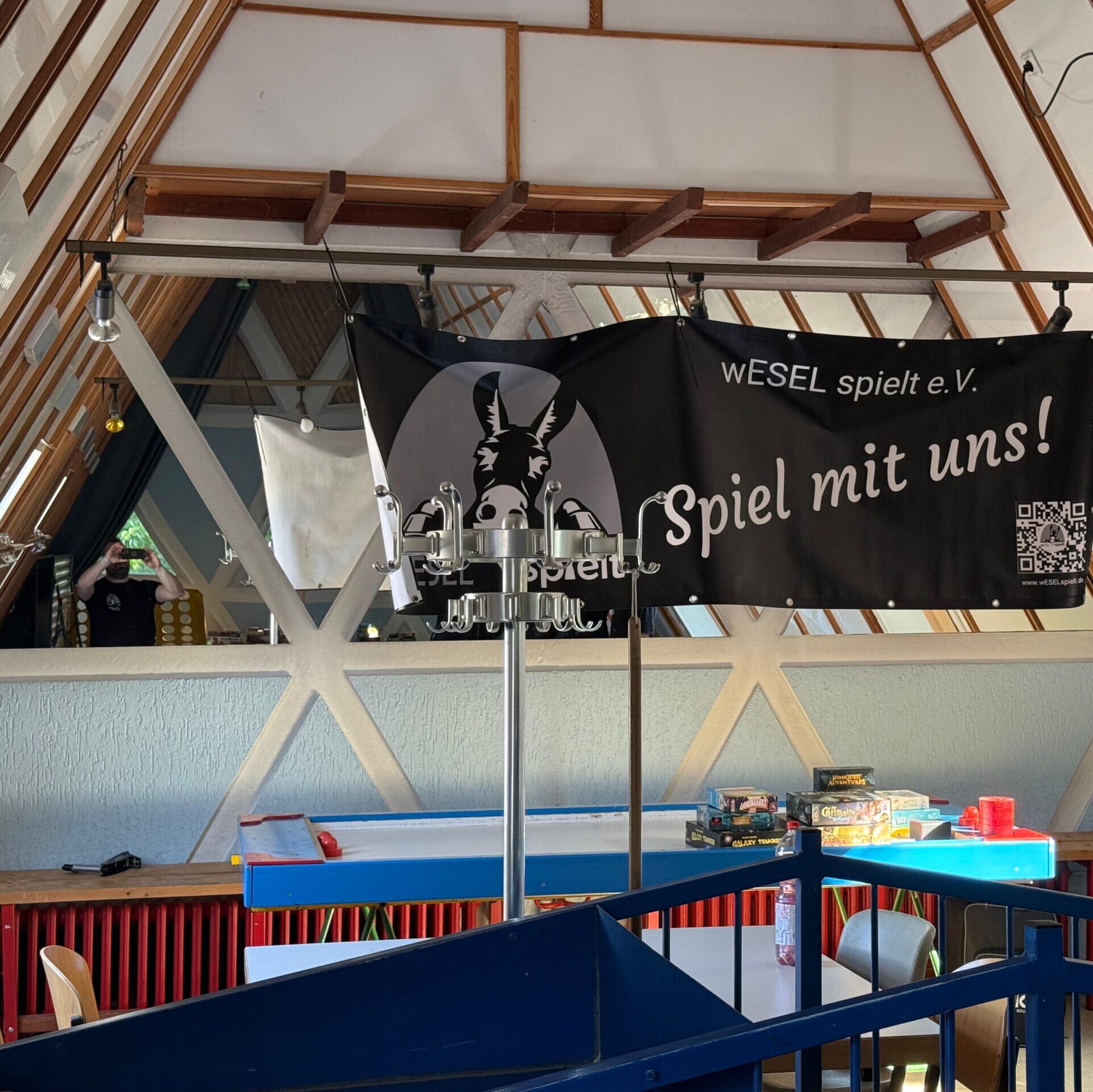 wESEL spielt e.V. bei der NRC Limited 2025 - Zelt