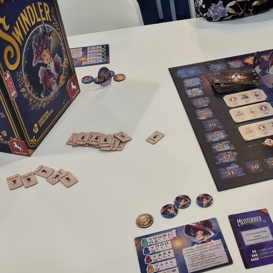 wESEL spielt auf der SPIEL ESSEN 2022 - Swindler