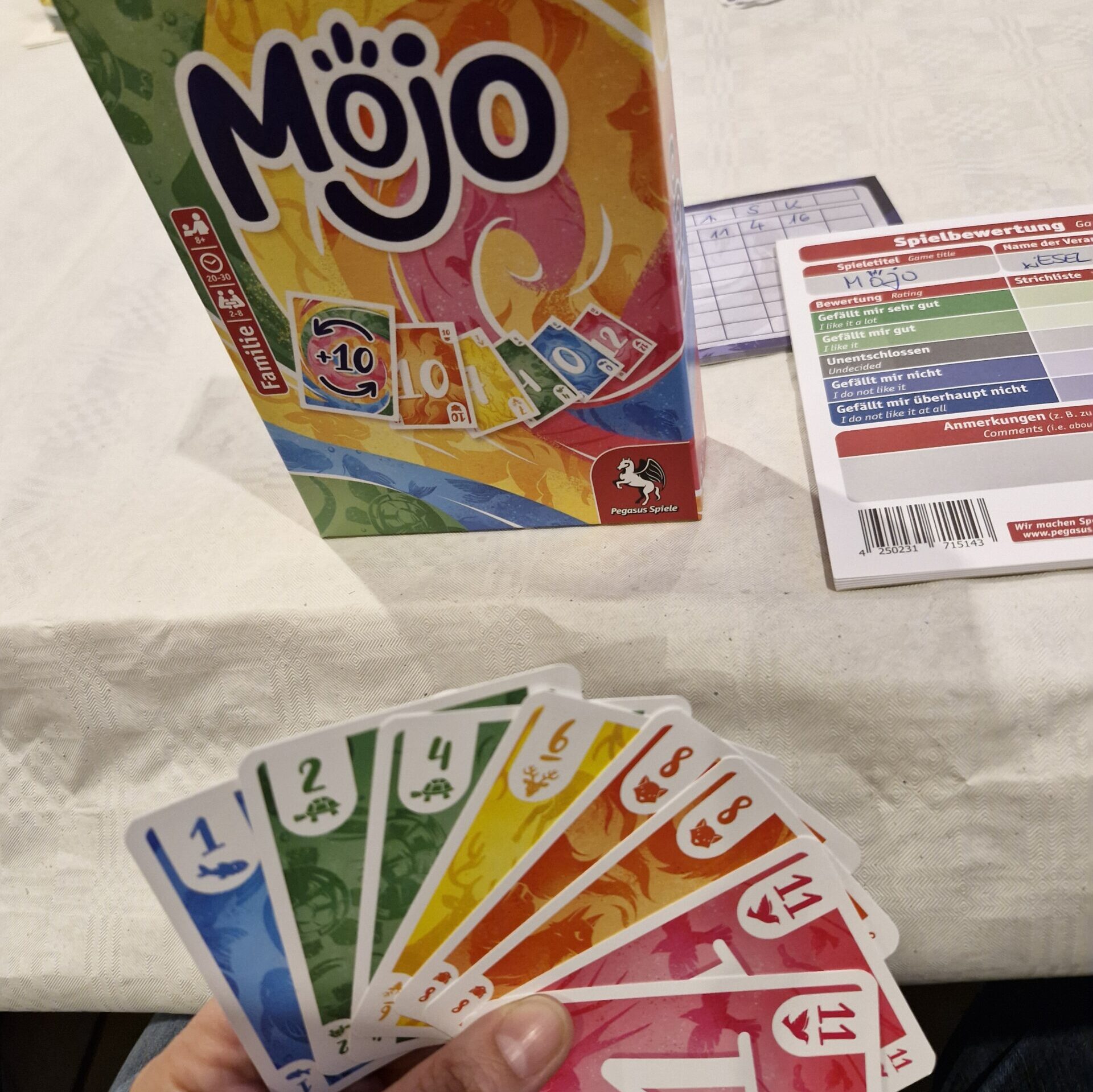 wESEL spielt e.V. Spieleabende 2025 - Pegasus Spieletage - Mojo