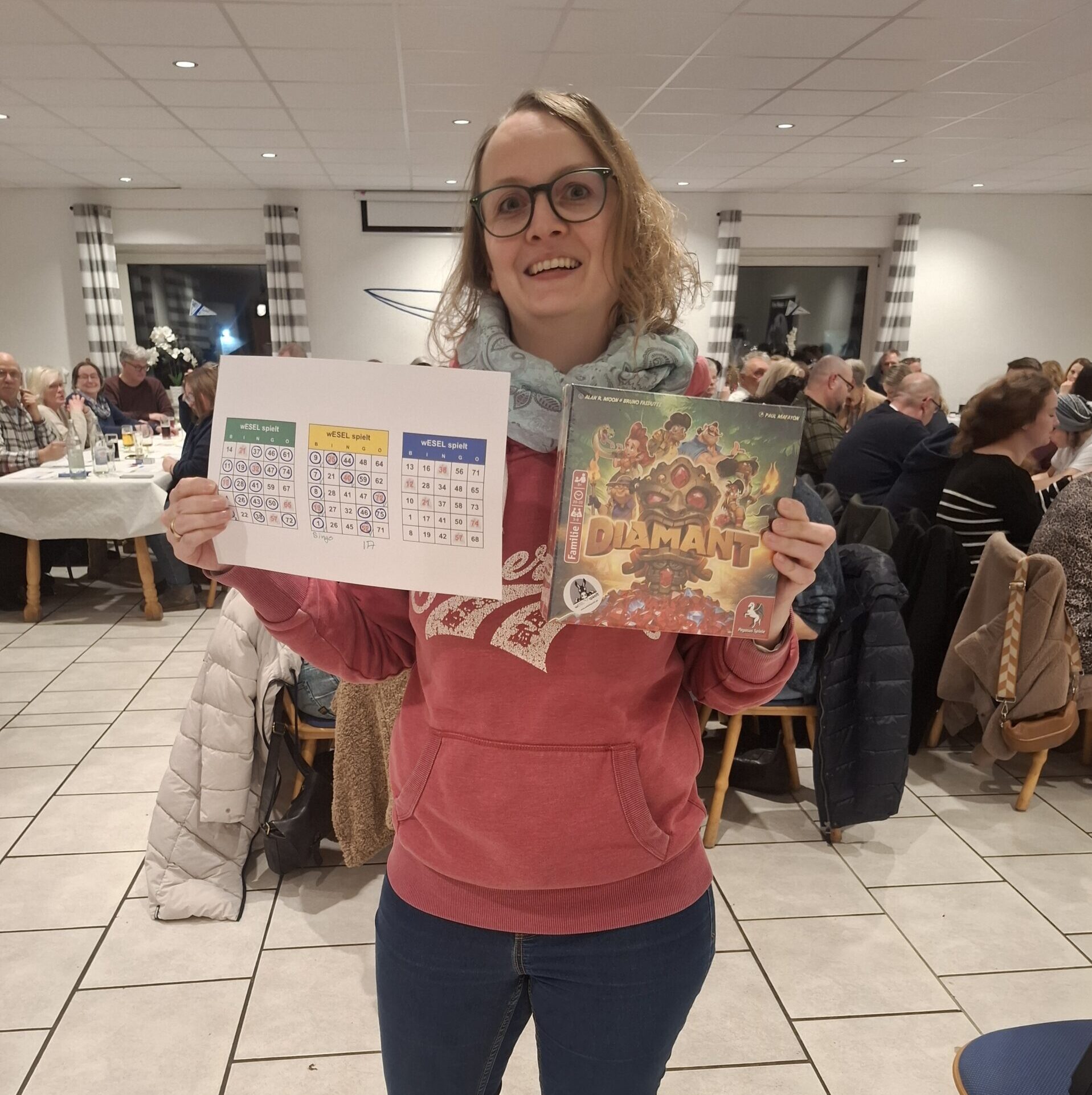 wesel spielt kanu club wesel bingo