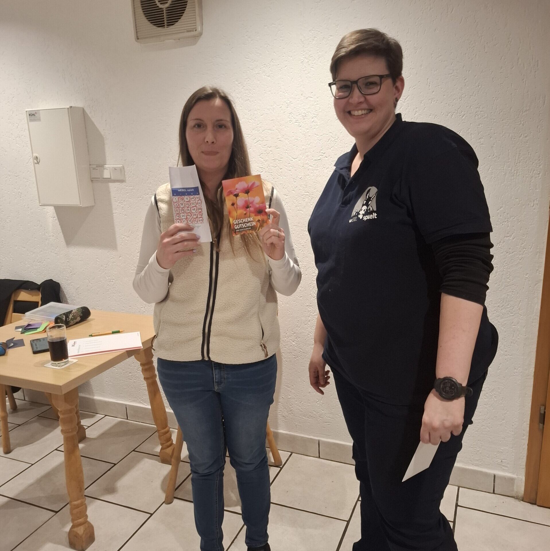 wesel spielt kanu club wesel bingo