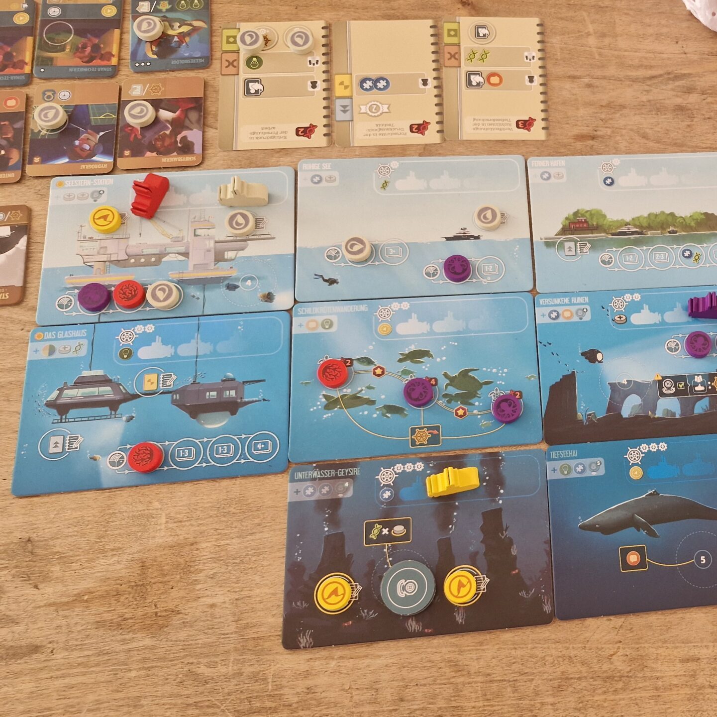 wESEL spielt e.V. Spieleabende 2025 - Juli - Endeavor: Die Tiefsee