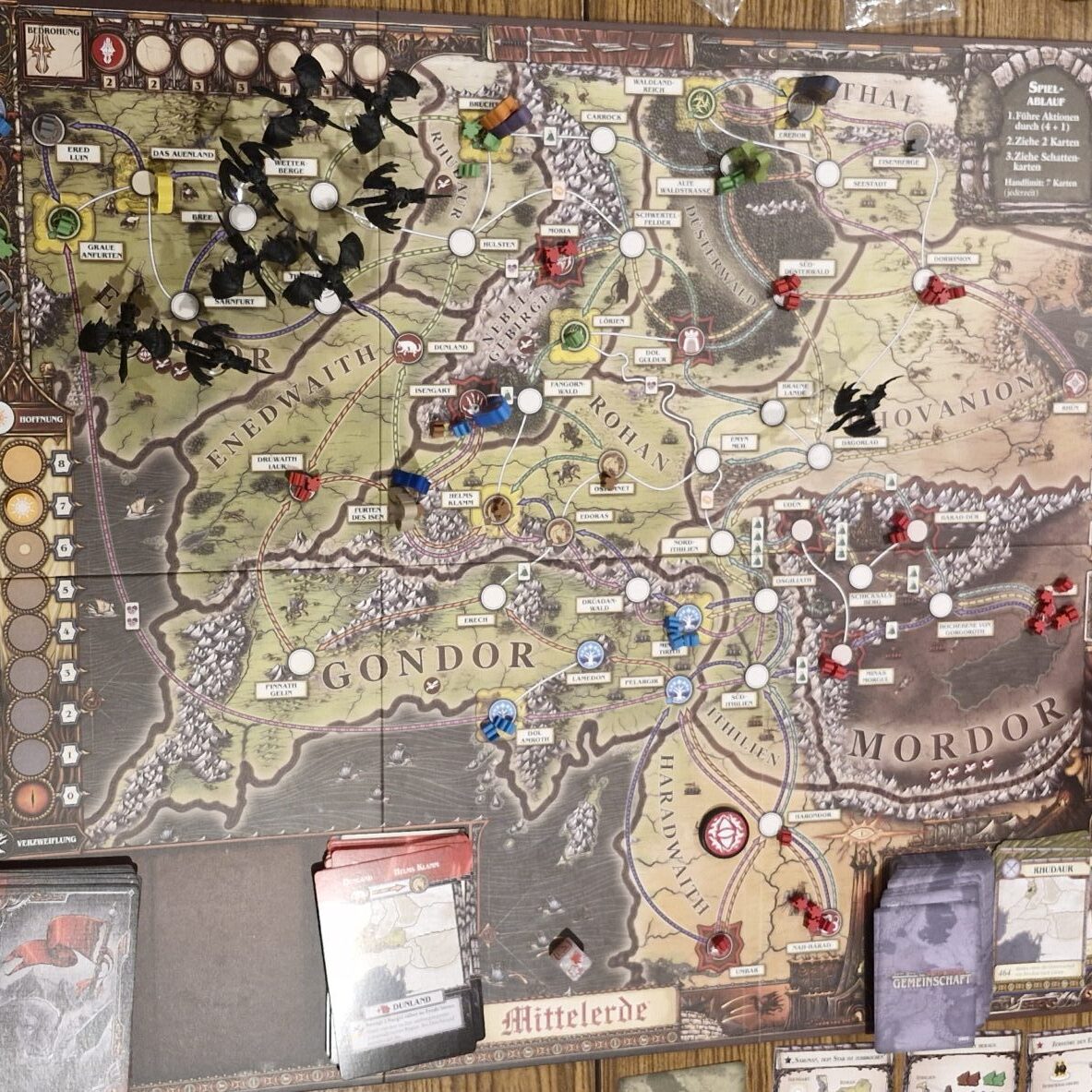 wESEL spielt e.V. Spieleabende 2025 - Q4 - Der Herr der Ringe Das Schicksal der Gemeinschaft