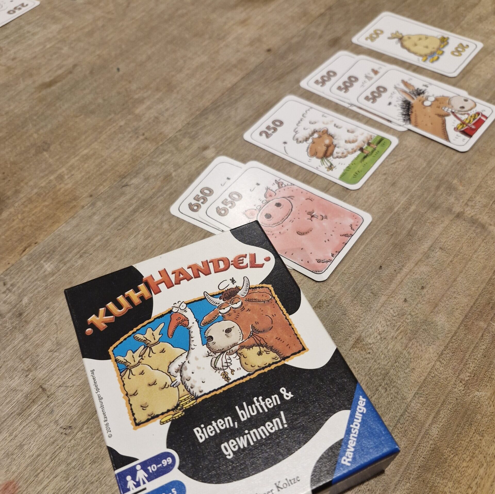 wESEL spielt e.V. Spieleabende 2025 - Q4 - Kuhhandel