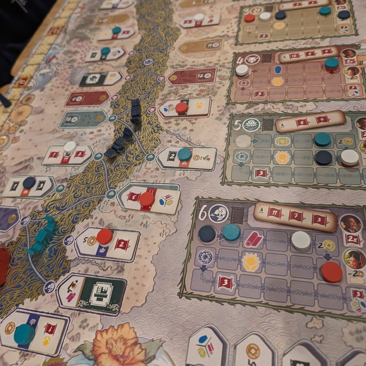 wESEL spielt e.V. Spieleabende 2025 - Q4 - Am Goldenen Fluss