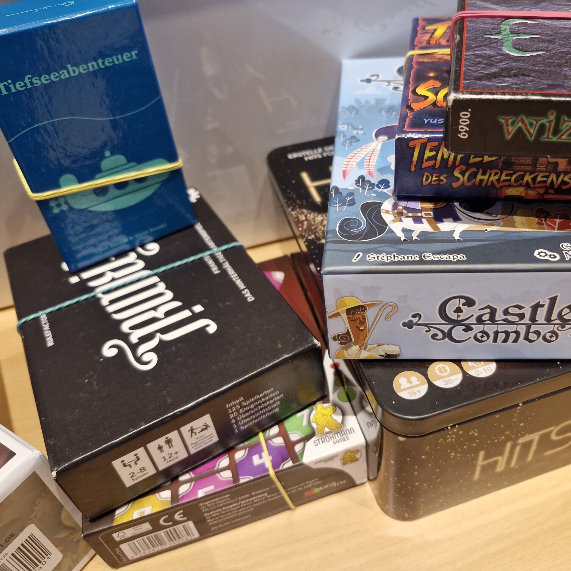 Spieleabend in der VHS - Spieleauswahl von wESEL spielt 3