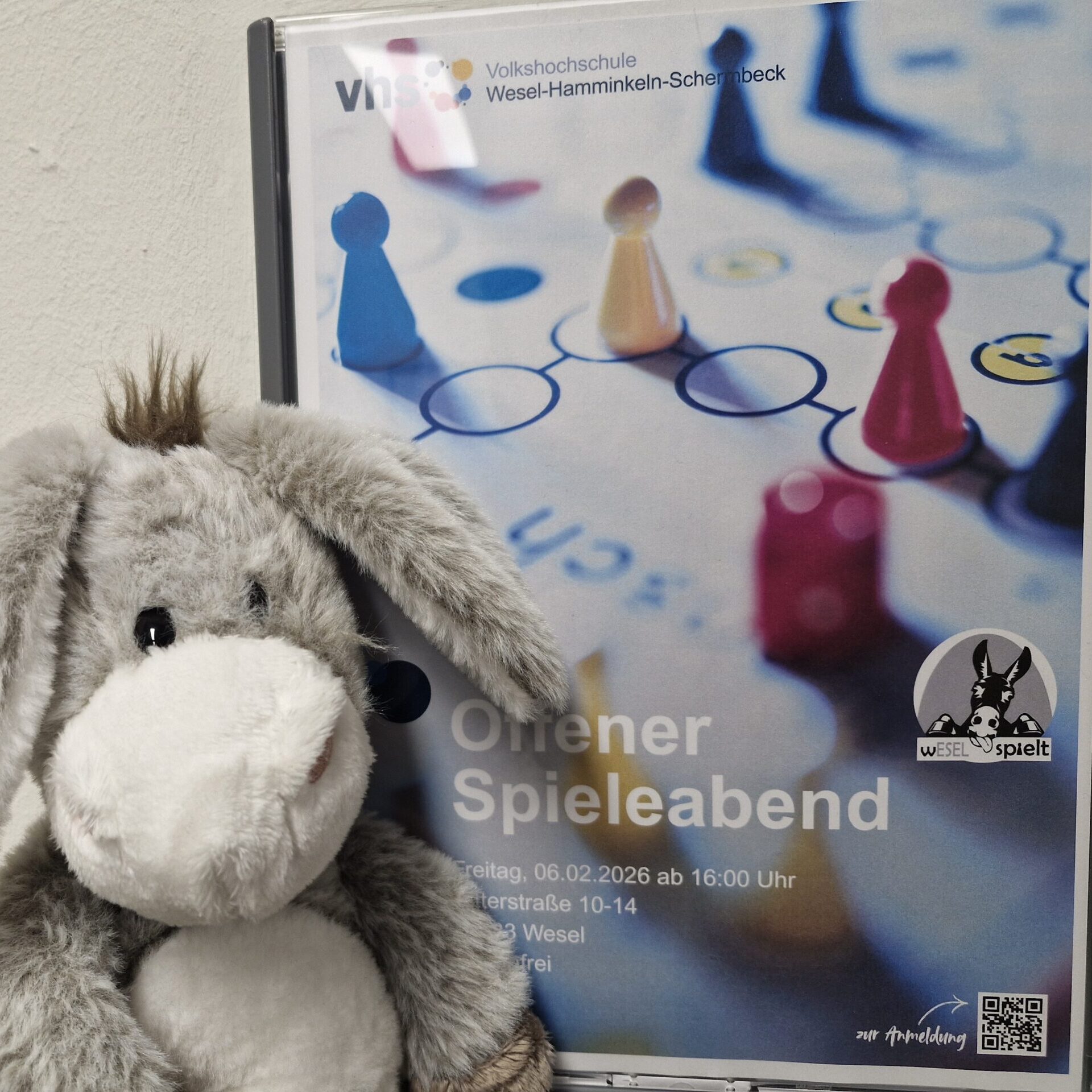 wESEL spielt e.V. zum Spieleabend in der VHS Wesel