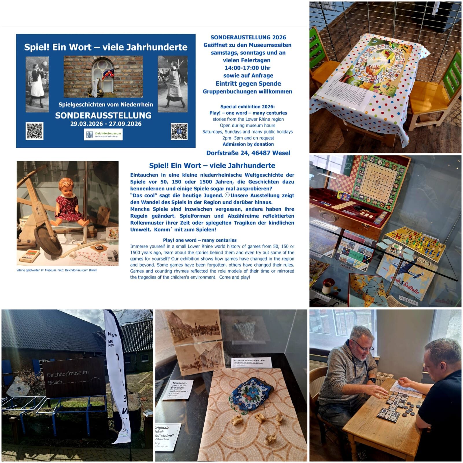 wESEL spielt e.V. im Deichdorfmuseum Bislich