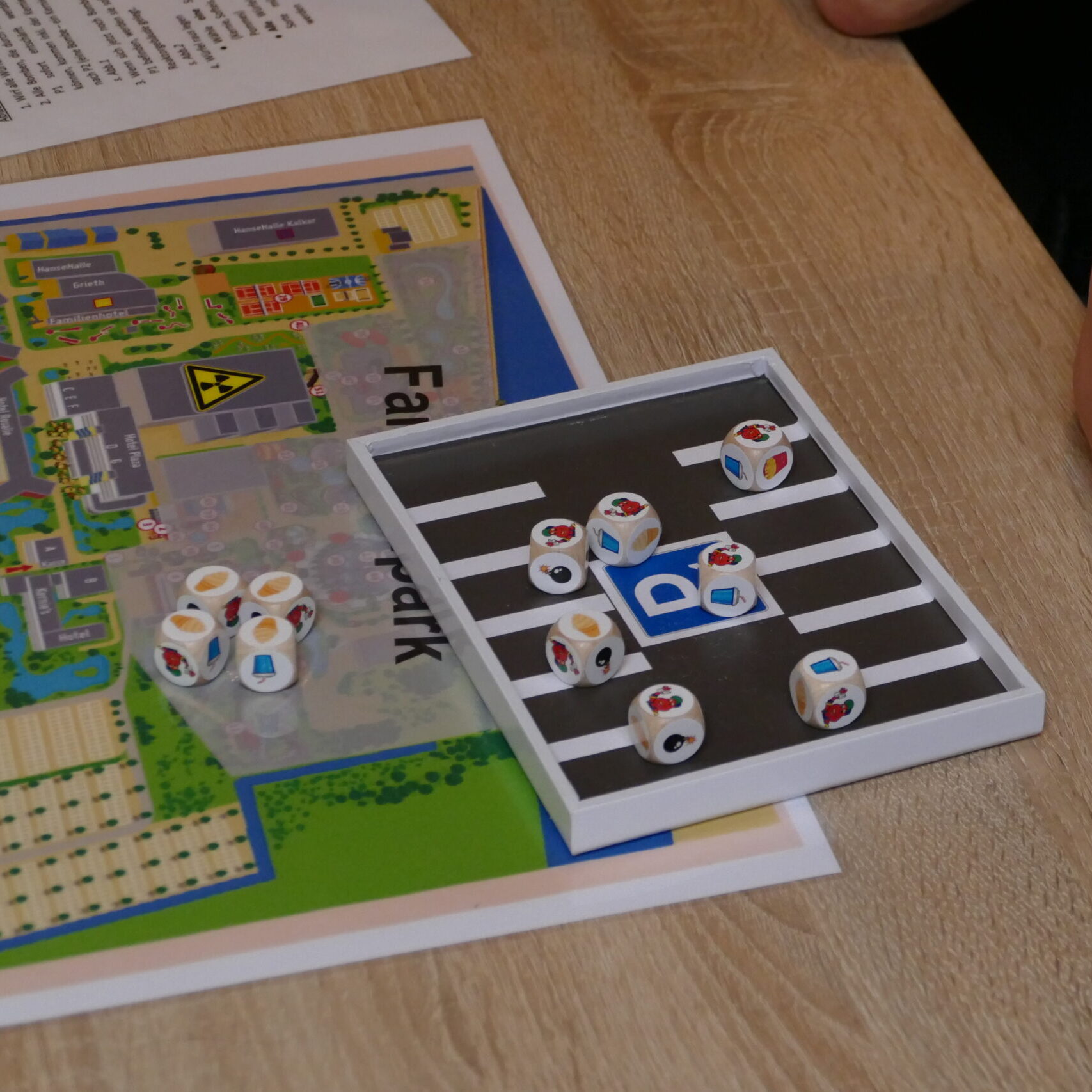 wESEL spielt beim Spielewochenende Wunderland 2026 - Kerni Dice