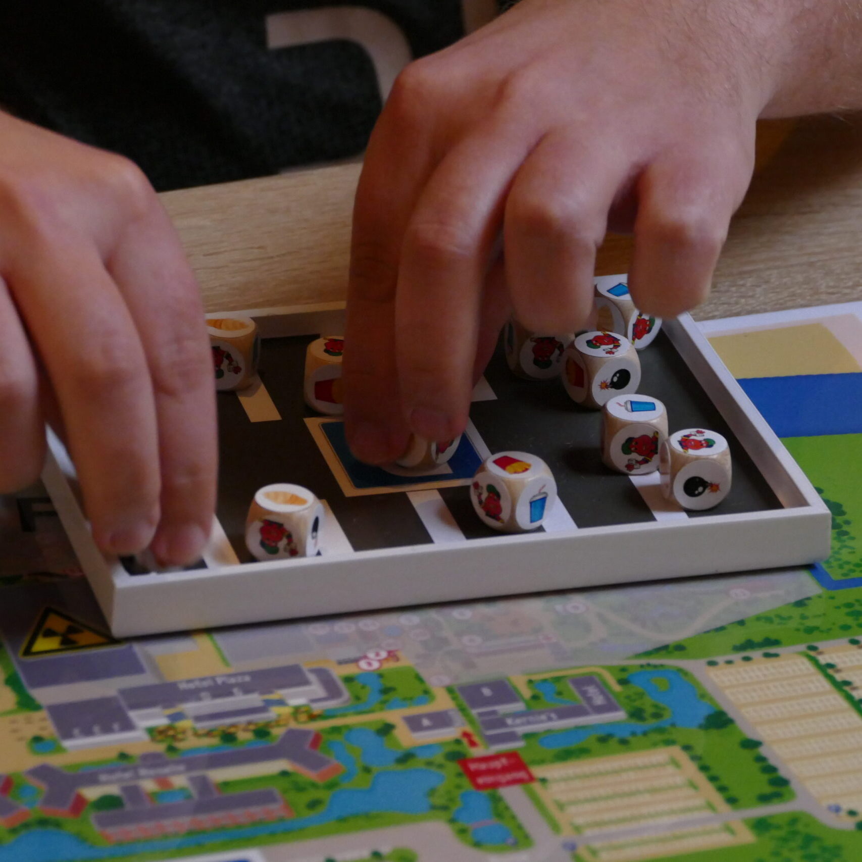 wESEL spielt beim Spielewochenende Wunderland 2026 - Kerni Dice 2