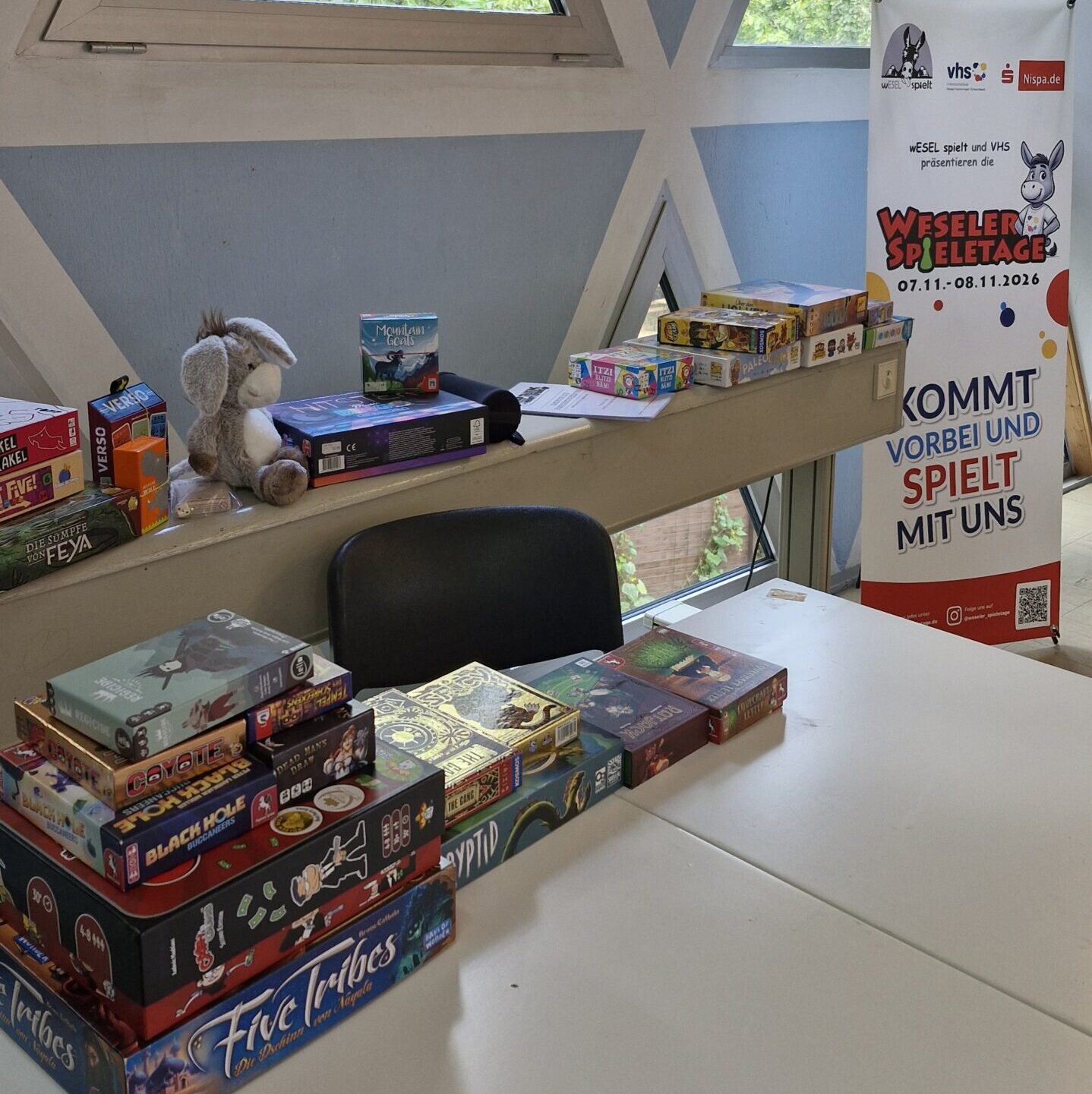 wESEL spielt e.V. bei der NRC Limited - Spieleauswahl
