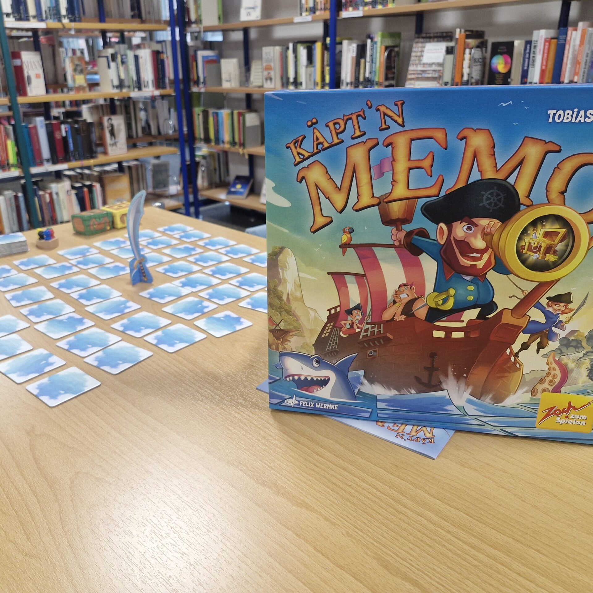 Weseler Kulturnacht - Stadt Land Spielt mit dem wESEL spielt e.V. - Käpt'n Memo